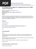 ICAO Human Factors Digest No. 8 - Human Factors in Air Traffic Control (Circular 241) - 2013-09-03