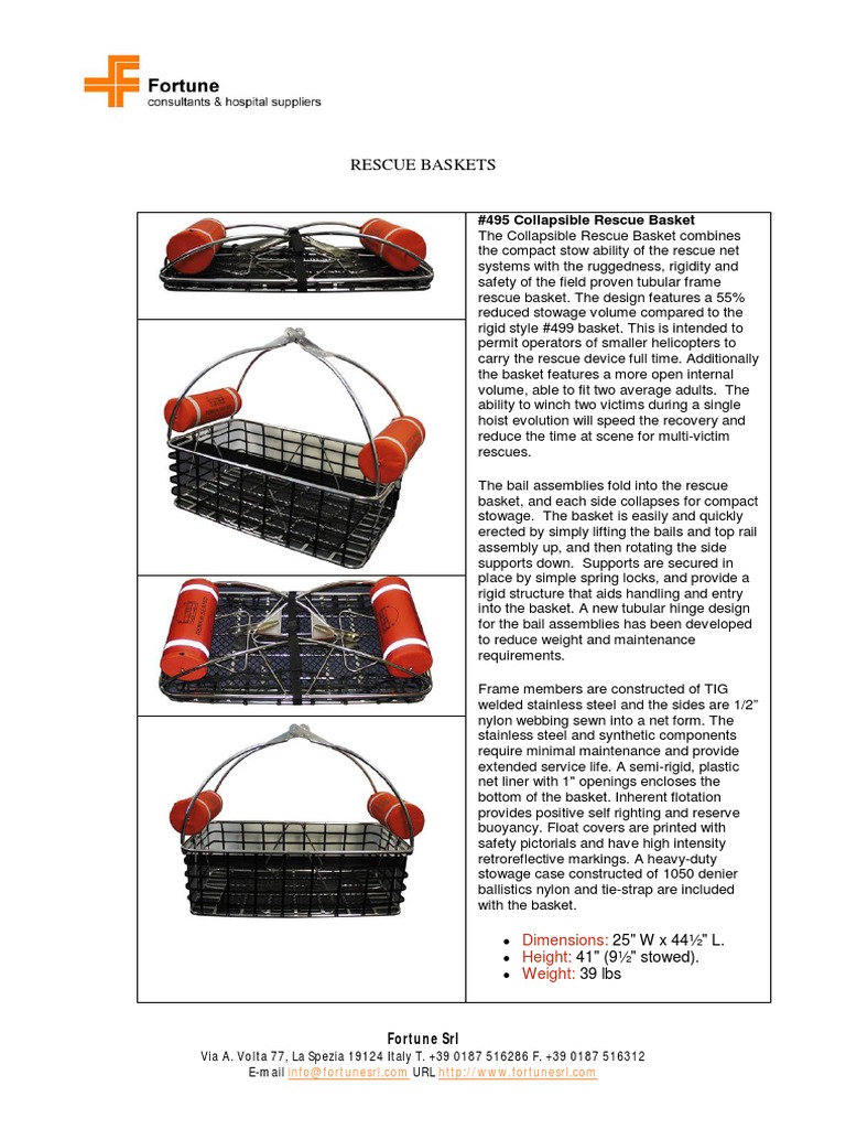 Rescue Baskets | PDF | Buoyancy | Boeing Ch 47 Chinook