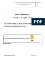EJERCICIO GUIADO - Primeros Pasos en Excel PDF