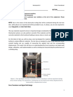 Force Transducer Calibration and Failure Testing