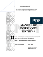 Fiscalização de obras de distribuição elétrica