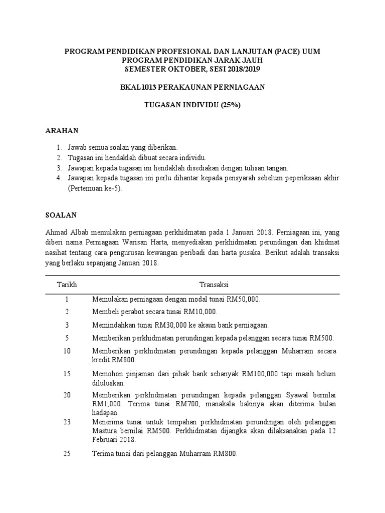 Soalan Tugasan Pjj Bkal1013 Pdf