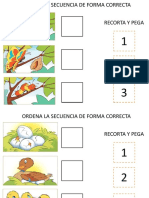 Ordena La Secuencia PDF