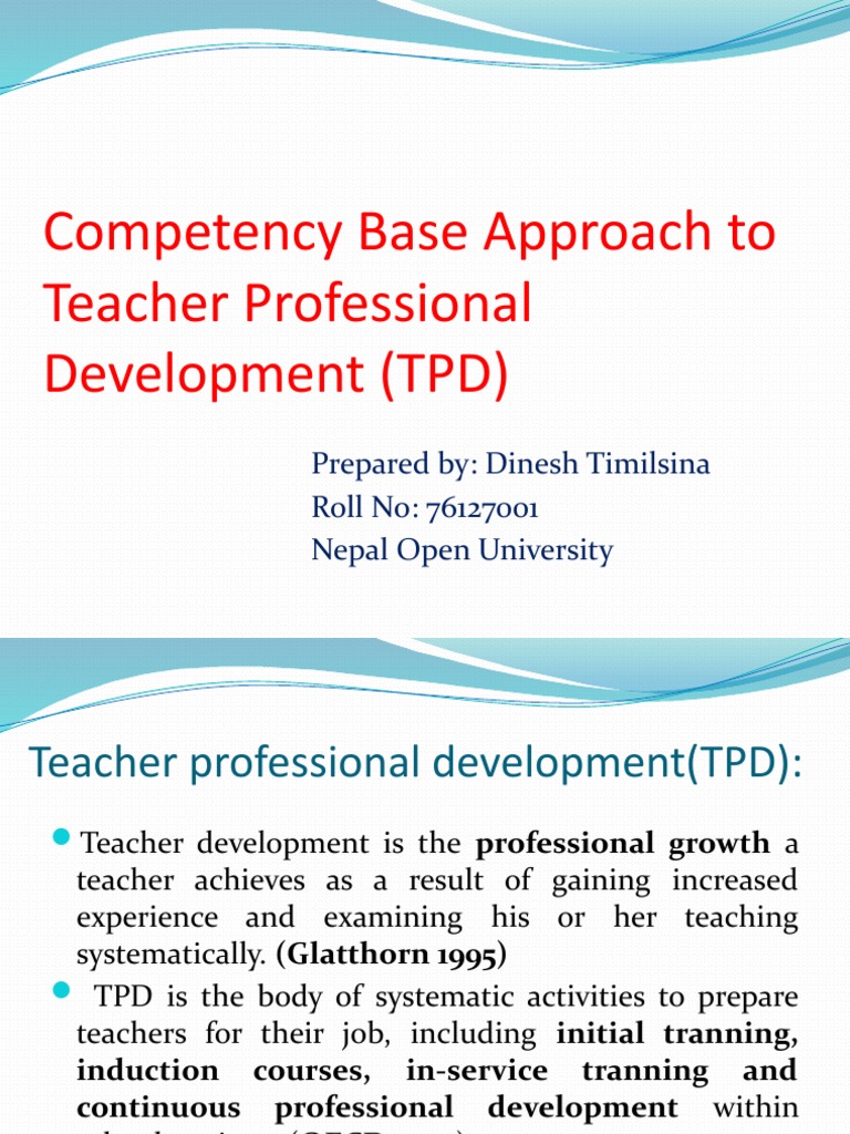Teacher Professional Development | PDF | Educational Technology | Teachers