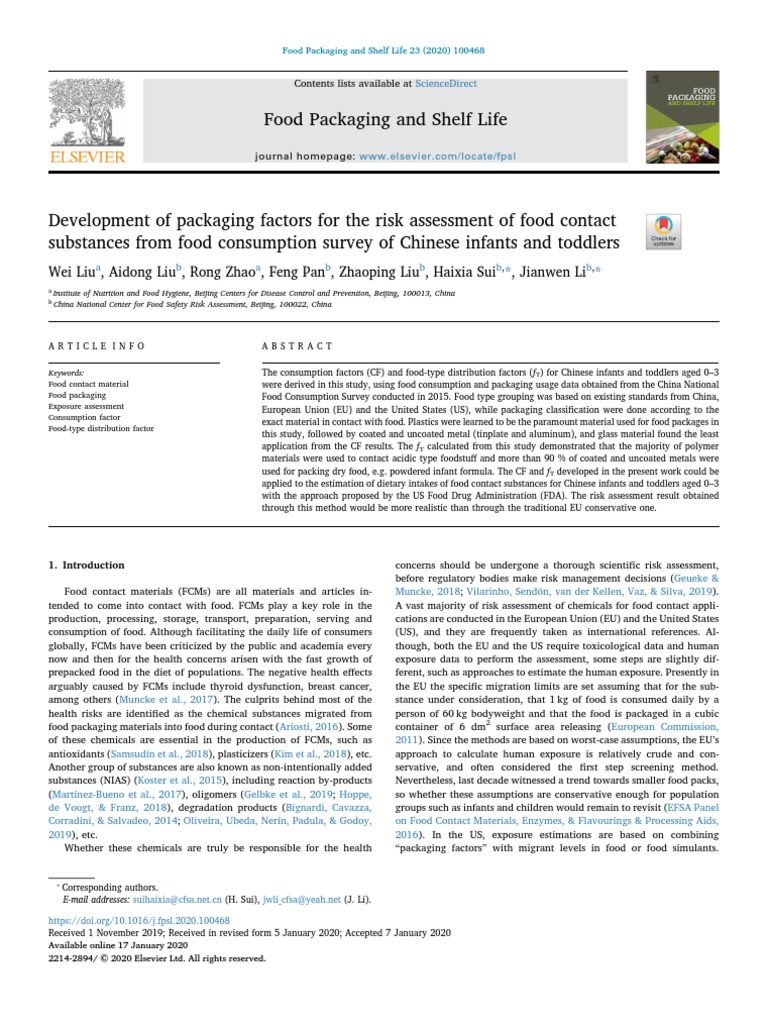 Food Packaging and Shelf Life: A B A B B B B | PDF | Packaging And ...