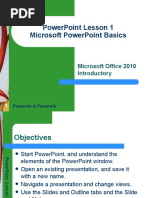 Powerpoint Lesson 1 Microsoft Powerpoint Basics