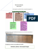 Taller Ciencias Naturales