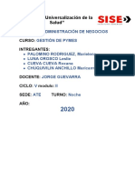 Registros y Gastos de Formalizacion de Una Pyme