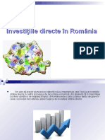 Investitii Straine in Romania