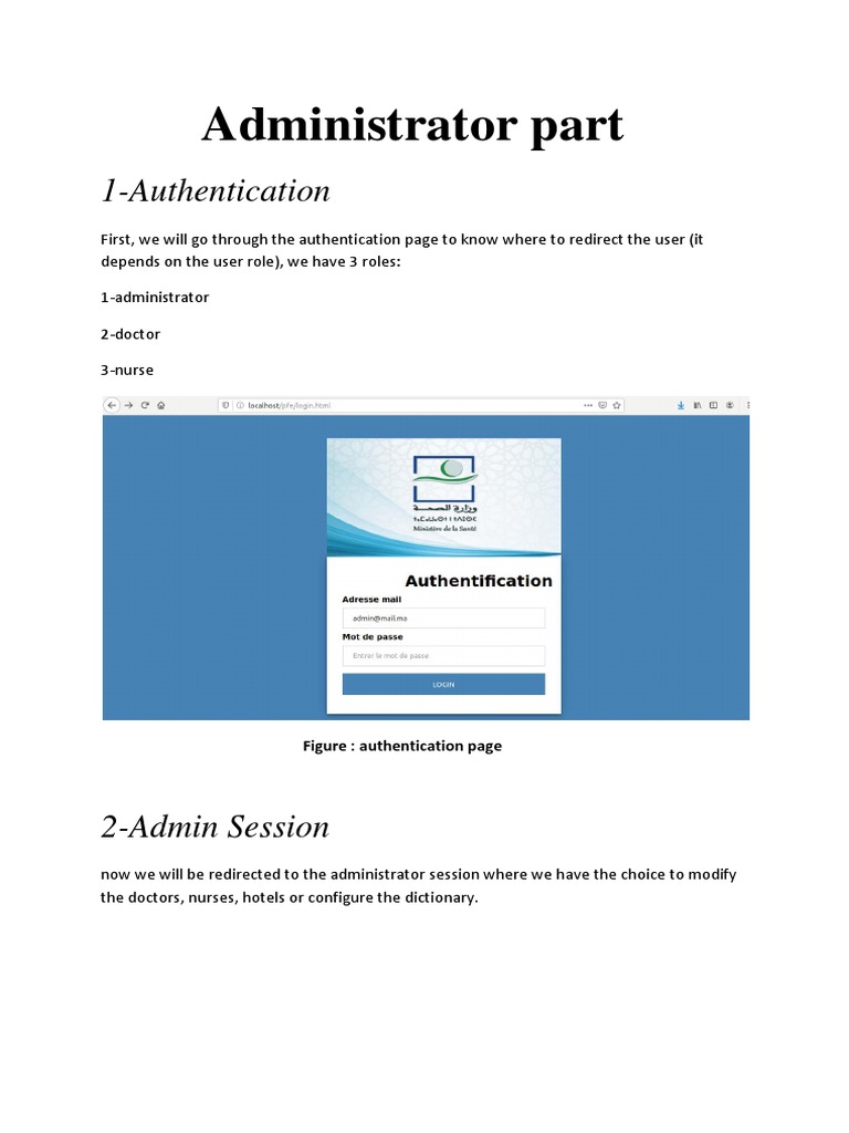Admin Role Management in EMR System | PDF | Computers