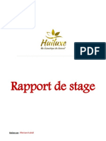 Rapport de Stage