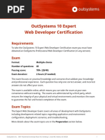 OutSystems 10 Expert Developer Certification