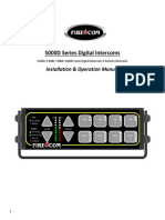 5000D Series Digital Intercoms: Installation & Operation Manual
