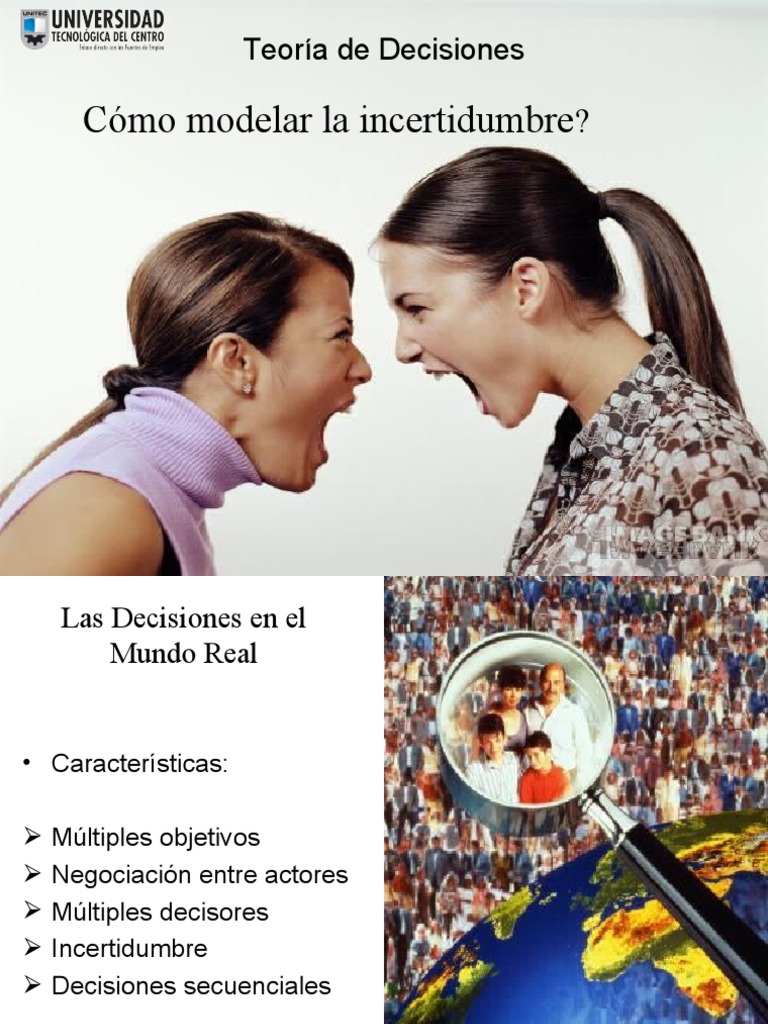 Incertidumbre en la Toma de Decisiones | PDF | Toma de decisiones ...