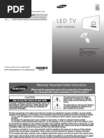 Led TV: User Manual