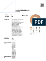 Bosch-Siemens Fuel Injector for Over 20 Vehicle Models