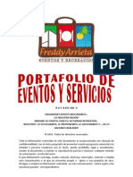 Portafolio de Eventos y Servicios 2011