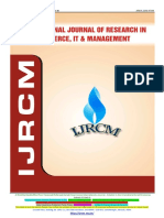 Ijrcm 4 IJRCM 4 - Vol 5 - 2015 - Issue 03 Art 20