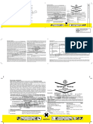 Prime Fluopiram | PDF | Riego | Bayer