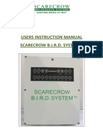 Users Instruction Manual Scarecrow B.I.R.D. System™