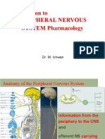 Introduction To Peripheral Nervous System Pharmacology: Dr. M. Ichwan