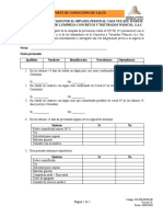 SIG-RE-HSEQ-09 Autoreporte de la salud