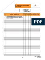 SIG-RE-HSEQ-16 Registro para lista de verificación auditorias