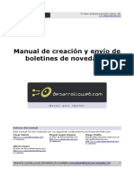 Manual Creacion Envio Boletin Novedades PDF