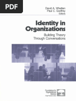 (Foundations For Organizational Science) David A. Whetten, Paul Godfrey - Identity in Organizations - Building Theory Through Conversations (1998, SAGE Publications, Inc)