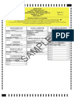 Winchester Sample Ballot