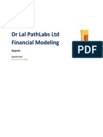 DR Lal Path Labs Financial Model - Ayushi Jain