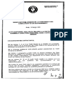 CEDEAO Acte 2010 01 Protection Des Donnees PDF