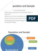 Population and Sample PDF