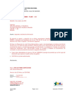 Ejemplo Formato 1DS-OF-0001 Externo Respuesta Derecho de Peticion 2018