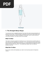10 Types of Dress Waistlines Explained | PDF | Waist | Dress
