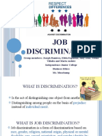 The Ethics of Job Discrimination