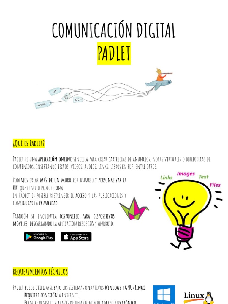 Tutorial Padlet | PDF | Aplicación movil | Internet