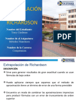 Extrapolación de Richardson