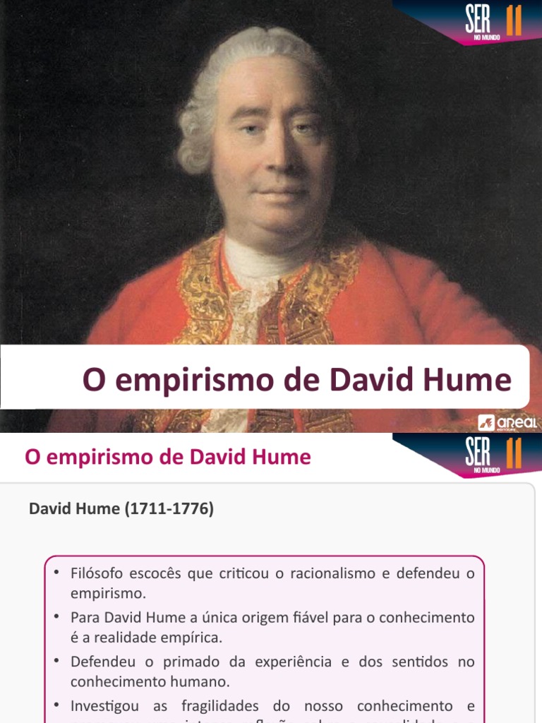 O Empirismo de David Hume | PDF | Empiricismo | Ideia