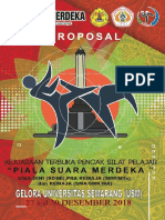 Juklak Kejuaraan Pencak Silat Pelajar Piala Suara Merdeka 2018