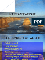 Mass and Weight