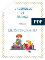 5° Cuadernillo de Repaso PDF