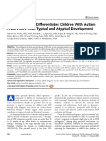 Saliva Microrna Differentiates Children With Autism From Peers With Typical and Atypical Development