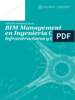 BIM Management en Ingeniería Civil.: Infraestructuras y GIS