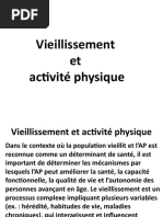 Cours (2) Vieillissement Et Activité Physique