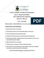 BBA140 2000 Semester 1 Final Exam PDF