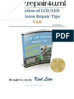 Collection of LCD/LED Television Repair Tips: Brought To You by