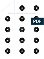 10M Airgun Target