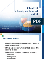 Ethics, Fraud, and Internal Control: Introduction To Accounting Information Systems, 8e