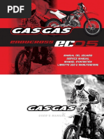 Gas Gas 2005 - Ec2t - Manual - en